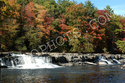 Fall foliage on the Esopus Creek, NY
