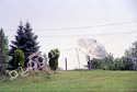 Shrine with Satellite Antenna