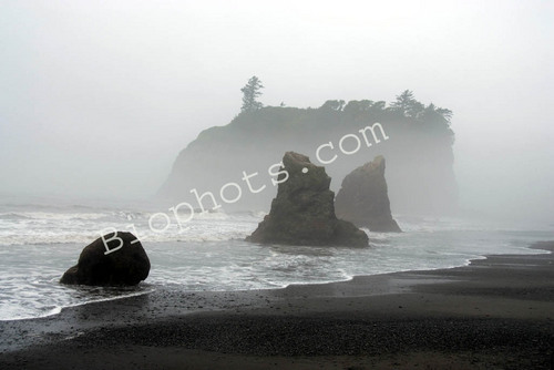 Sea Stacks at Ruby Beach, Washington