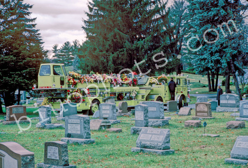 Hook and Ladder  at Funeral