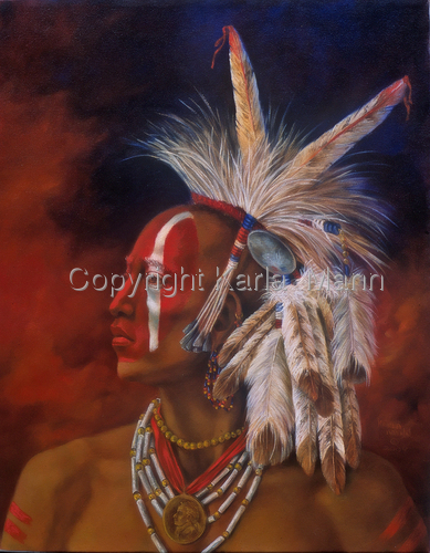 Painting-Southwestern-Red Cloud