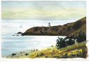 Painting-Point Bonita Lighthouse