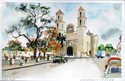 Painting--Watercolor-LandscapeValledolid Square