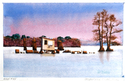 Painting--Watercolor-LandscapePasquotank River, N.C.
