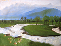 Painting-Hindu Kush, Nepal