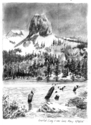 Drawing--Pencil-LandscapeCrystal Crag, Lake Mary, Mammoth Lakes basin