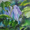 Painting-Purple Wildflowers 