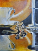 Painting--Oil-Still LifeStill Life with Gold Foil 