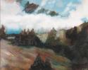 Painting--Oil-LandscapeClouds Rising