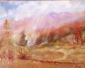 Painting--Oil-LandscapeEarly Morning Mist