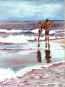 Painting--Oil-FigurativeThe Last Visit