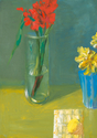 Flowers and a Lemon