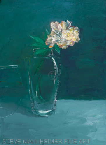Painting-White Peony