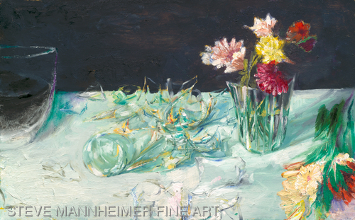 Painting-Oil-Broken vase