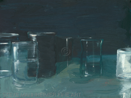 Painting-Oil-Water Glasses