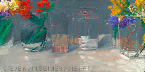 Painting-Oil-Through the Looking Glass