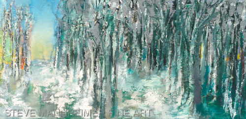 Painting-Oil-Winter Morning