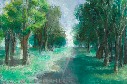 Painting-Oil-Holliday Park 2