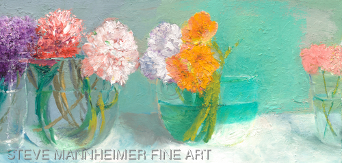 Painting-Oil-Spring Flowers 2