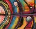 Laima Adomaitis Brown - Point of No Return (ecoCOLLAGE/ recycled textiles)