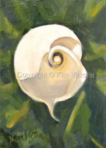 Painting-Floral-Cala Lily Spiral