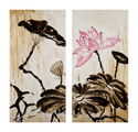Lotus Balance, Diptych