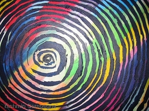 Painting-Abstract-Spinning Colours