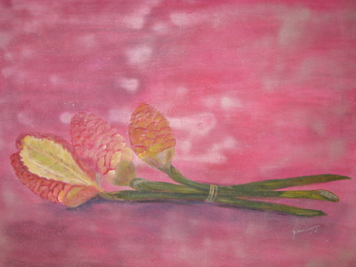 Painting-Floral-Ginger flower