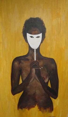 Painting-Nude-Masquee
