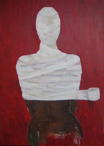 Painting-Nude-Bandaged