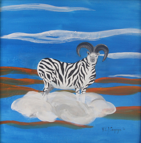 Painting-Zebra VII 