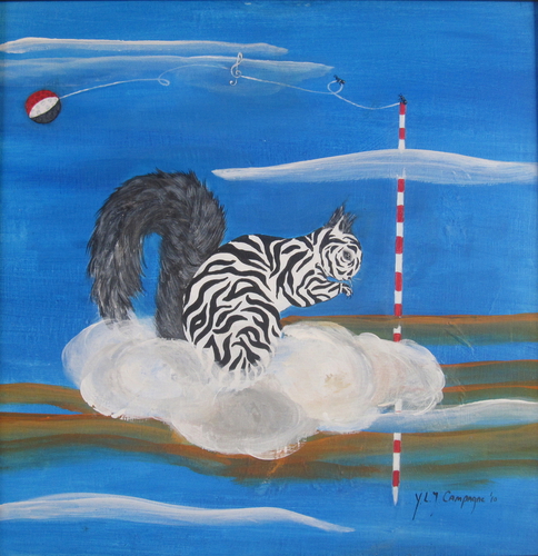 Painting-Zebra V 