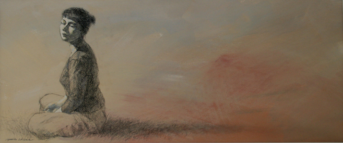 Drawing-Charcoal-Meditation