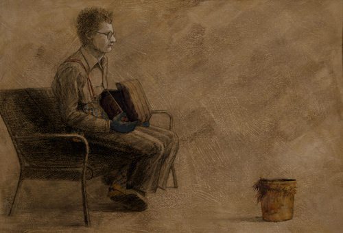 Drawing-Pantomime Performer