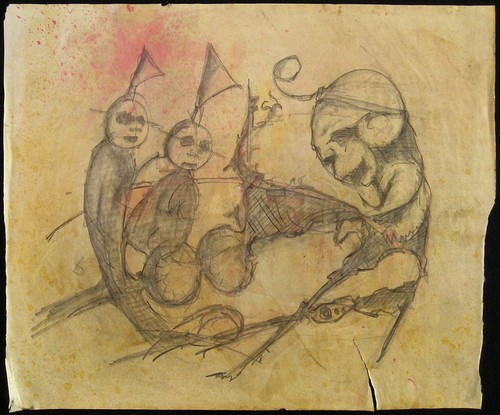Drawing-Pencil-wing bones