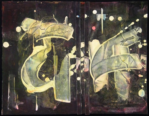 Painting-Acrylic-the dog whip