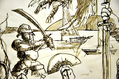 Drawing-Ink-indochine 07