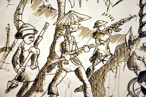 Drawing-Ink-indochine 10