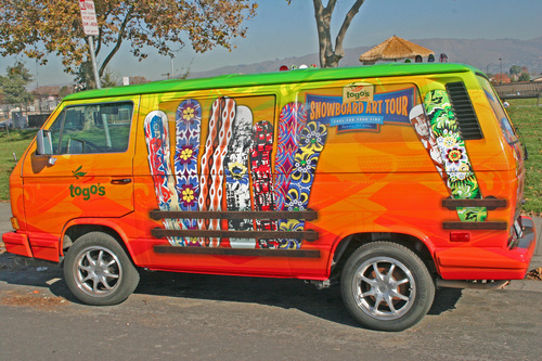 Togo's Snowboard Art Tour