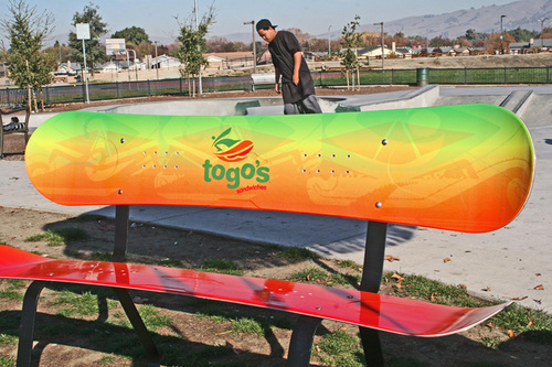 Togo's Snowboard Art Tour
