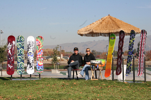 Togo's Snowboard Art Tour