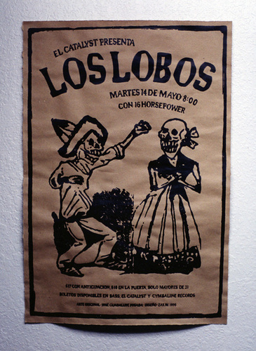 Los Lobos Concert Poster
