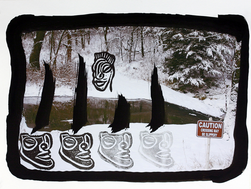 Mixed Media-On Paper-