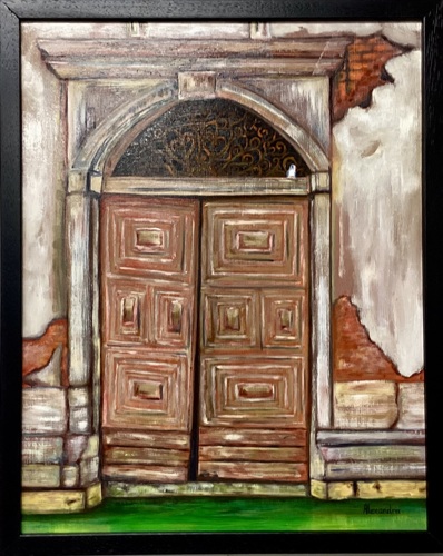 Venice Canal Door