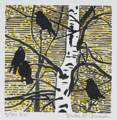 Four Crows, 4/100 EV by Brian Mccormick