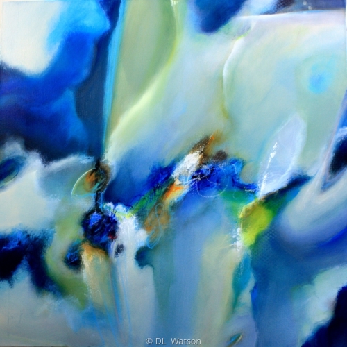 The Blues I by Dl Watson Art