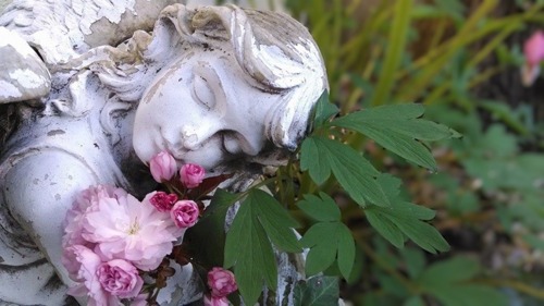 Angel with Flowers