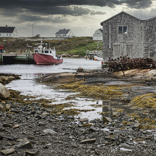 Peggy's Cove Red Boat 2