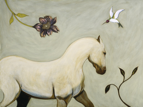 White Horse by Phyllis Stapler