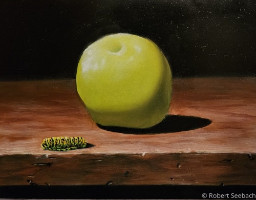 Apple and Caterpillar